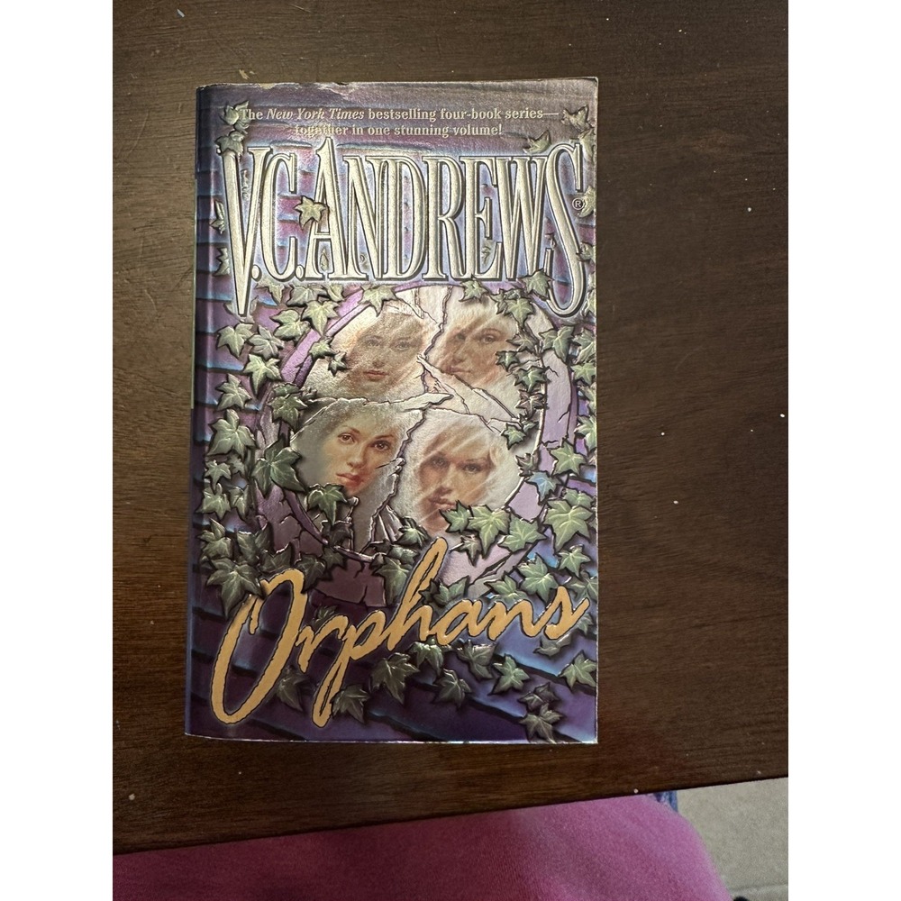 V.C. Andrews ORPHANS 4 Books in 1 Butterfly Crystal Brooke Raven 2000 Paperback